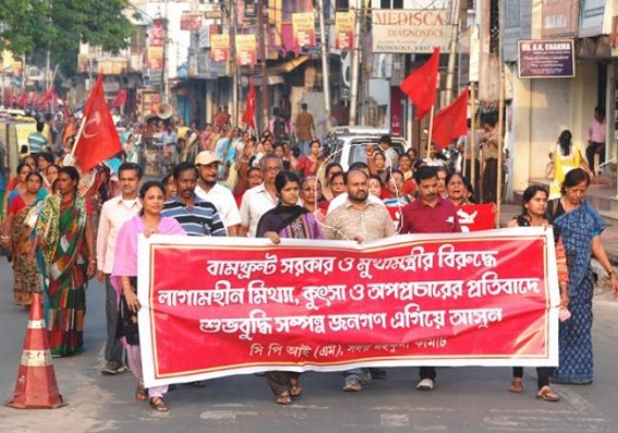 Scamster Bimal's brother Amal leads CPM protest rally against Sudip's Kolkata Press meet